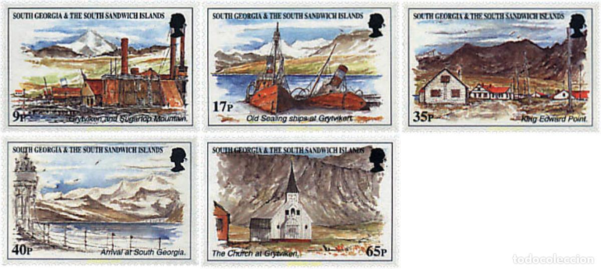 Sellos: 49187 MNH GEORGIA SUR Y SANDWICH SUR 1999 VISTAS DE LA ISLA