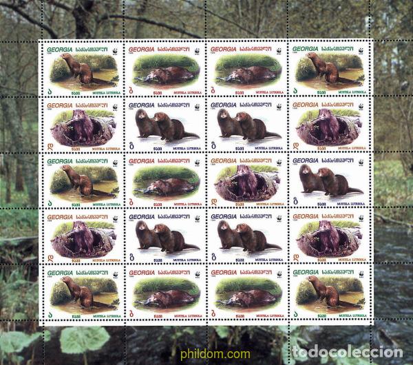 Francobolli: 26284 MNH GEORGIA 1999 VISON EUROPEO