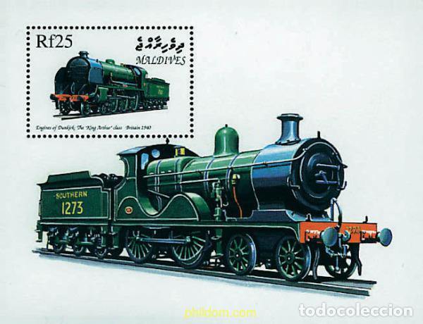 Francobolli: 340949 MNH MALDIVAS 1999 LOCOMOTORAS ANTIGUAS