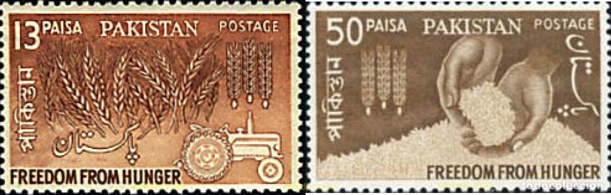 Briefmarken: 45569 MNH PAKISTAN 1963 CAMPA&Ntilde;A MUNDIAL CONTRA EL HAMBRE