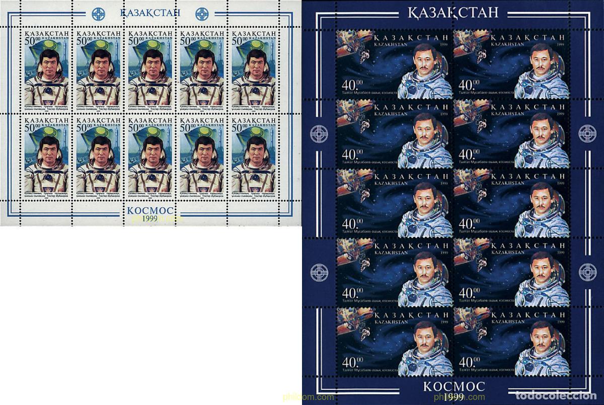 Sellos: 8747 MNH KAZAJSTAN 1999 ESPACIO