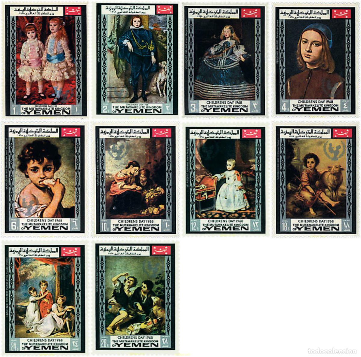 Sellos: 50625 MNH YEMEN. Reino 1968 DIA DE LA INFANCIA