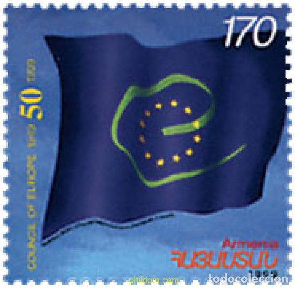 Sellos: 83304 MNH ARMENIA 1999 50 ANIVERSARIO DEL CONSEJO DE EUROPA