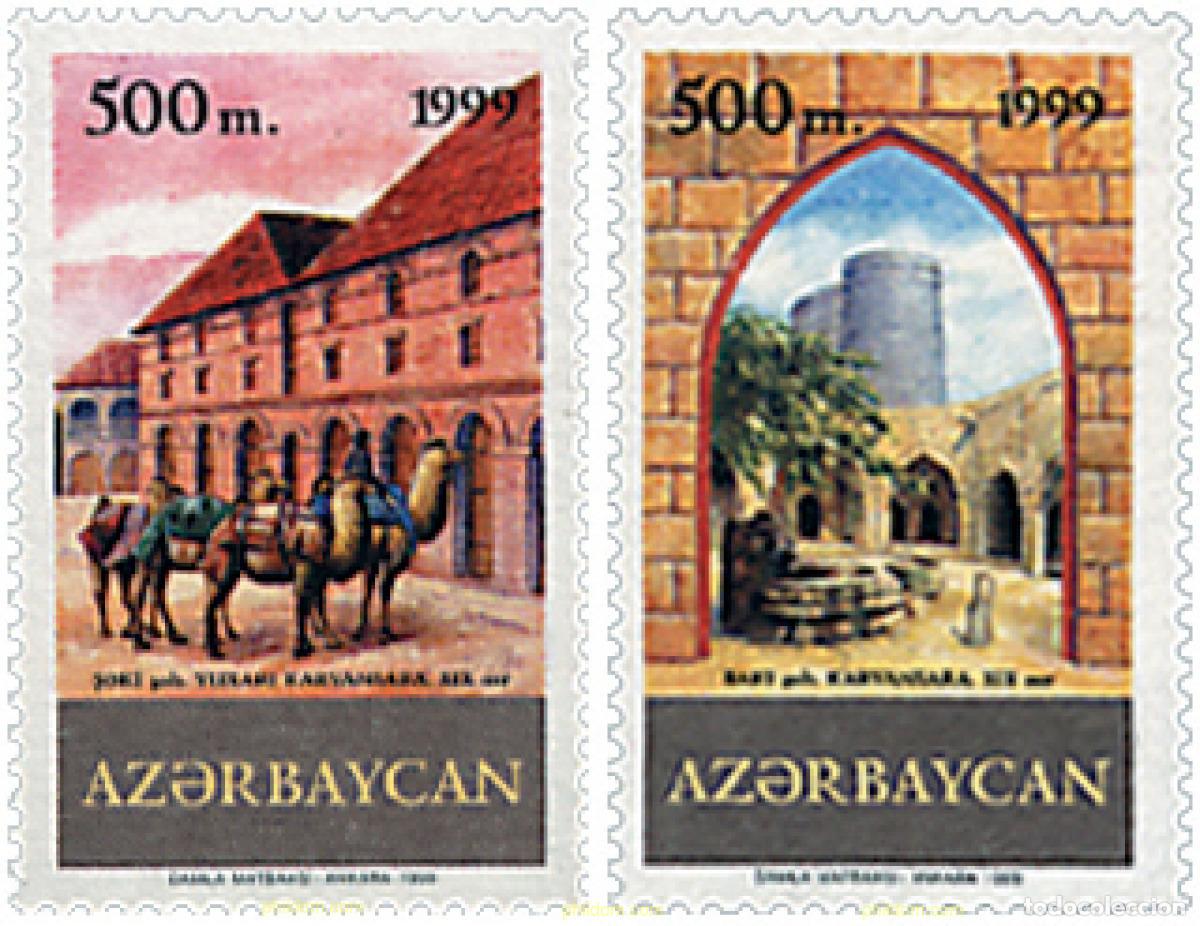 Sellos: 50257 MNH AZERBAIYAN 1999 LA RUTA DE LA SEDA