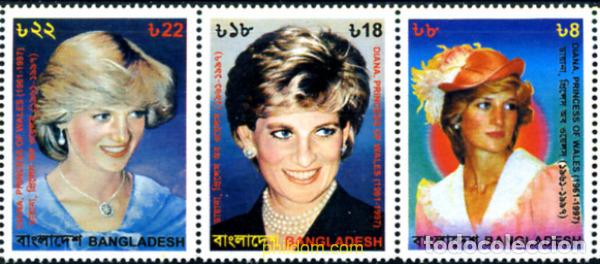 Sellos: 6016 MNH BANGLADESH 1998 EN RECUERDO DE DIANA PRINCESA DE GALES