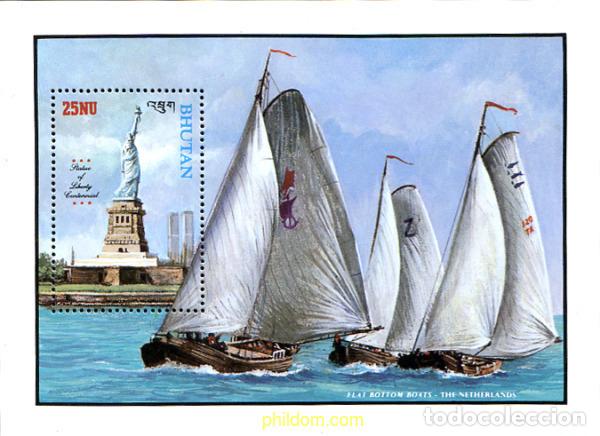 Sellos: 292369 MNH BHUTAN 1986 CENTENARIO DE LA ESTATUA DE LA LIBERTAD