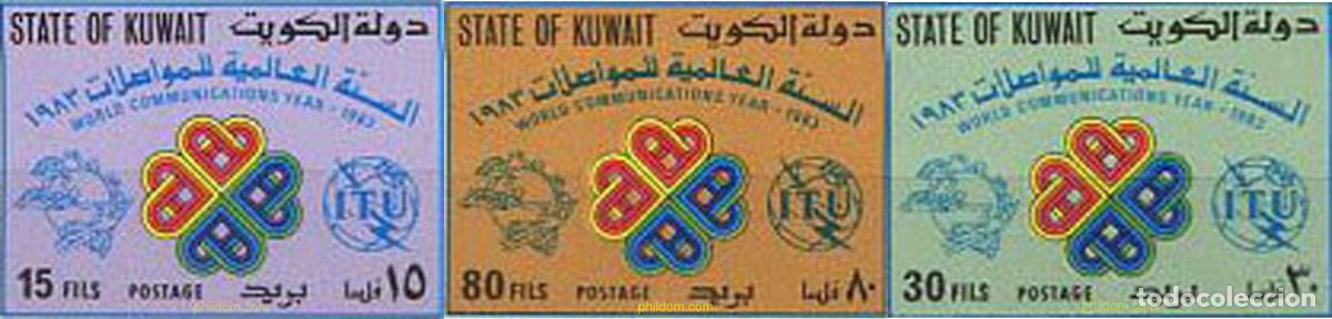 Francobolli: 17617 MNH KUWAIT 1983 A&Ntilde;O INTERNACIONAL DE LAS TELECOMUNICACIONES