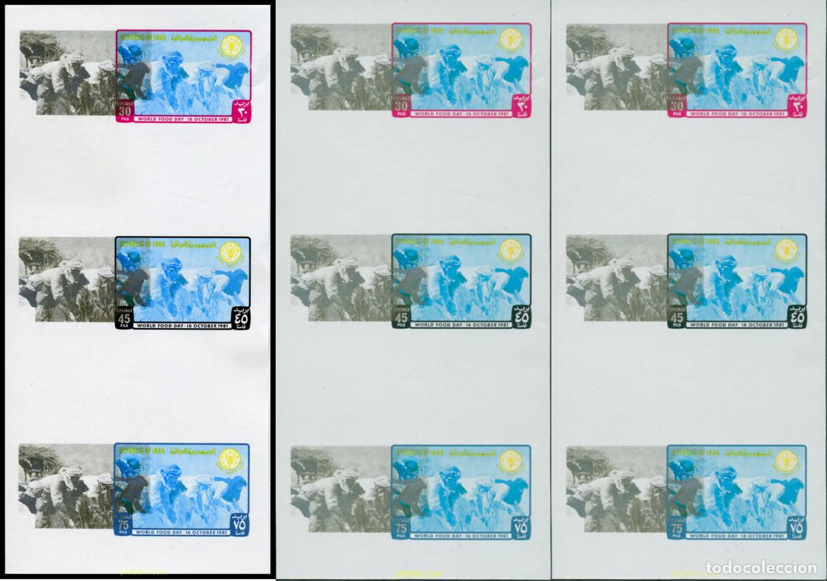 Sellos: 216408 MNH IRAQ 1981 DIA MUNDIAL DE LA ALIMENTACION