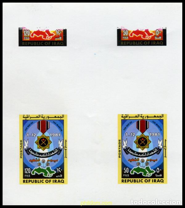 Stamps: 216414 MNH IRAQ 1981 DIA DE LOS MARTIRES