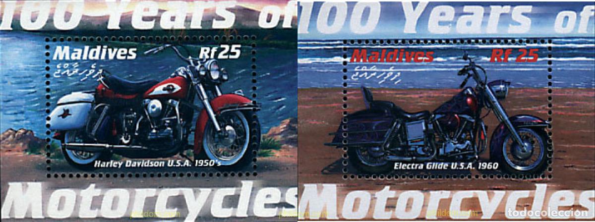 Sellos: 67662 MNH MALDIVAS 2000 MOTOCICLETAS
