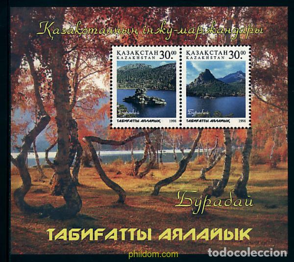 Sellos: 65839 MNH KAZAJSTAN 1998 PERSONAJES DE LEYENDA