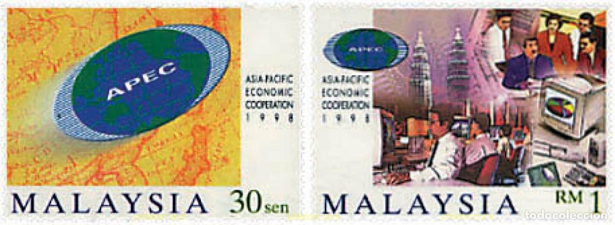Sellos: 91589 MNH MALASIA 1998 COOPERACION ECONOMICA ASIA-PACIFICO (APEC)