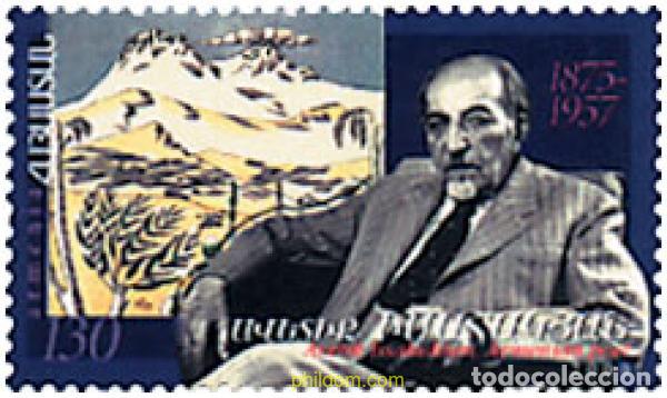Sellos: 83288 MNH ARMENIA 2000 125 ANIVERSARIO DEL NACIMIENTO DE AVETIK ISSAHAKIAN