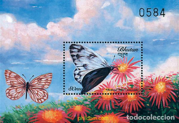 Sellos: 292999 MNH BHUTAN 1999 MARIPOSAS
