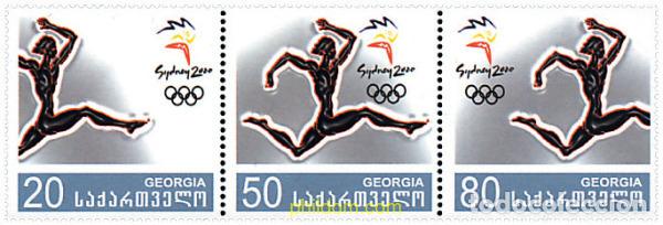 Sellos: 5348 MNH GEORGIA 2000 27 JUEGOS OLIMPICOS VERANO SYDNEY 2000