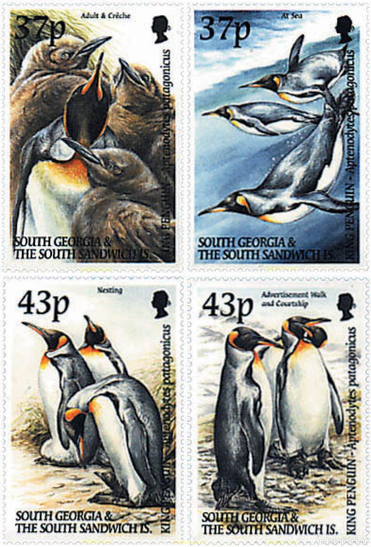 Sellos: 65372 MNH GEORGIA SUR Y SANDWICH SUR 2000 PINGUINO EMPERADOR