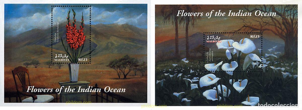 Francobolli: 95296 MNH MALDIVAS 2000 FLORES DEL OCEANO INDICO
