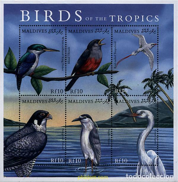 Francobolli: 635819 MNH MALDIVAS 2000 AVES