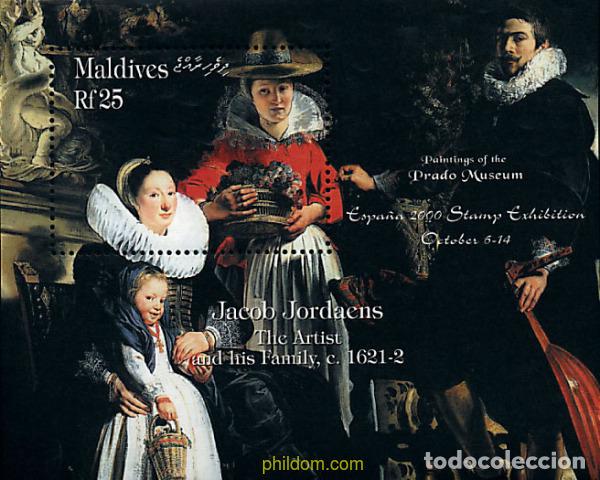 Francobolli: 654748 MNH MALDIVAS 2000 PINTURAS DEL MUSEO DEL PRADO