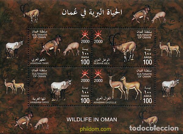 Sellos: 69341 MNH OMAN 2000 FAUNA