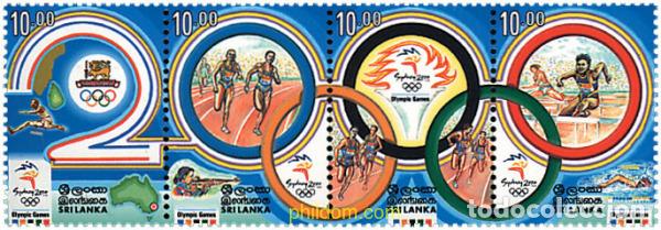 Stamps: 5108 MNH SRI LANKA 2000 27 JUEGOS OLIMPICOS VERANO SYDNEY 2000