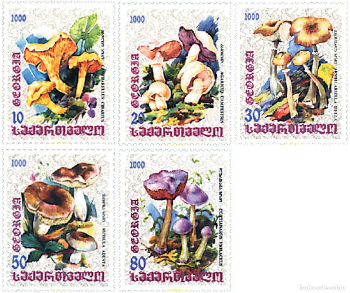 Sellos: 87001 MNH GEORGIA 2000 SETAS
