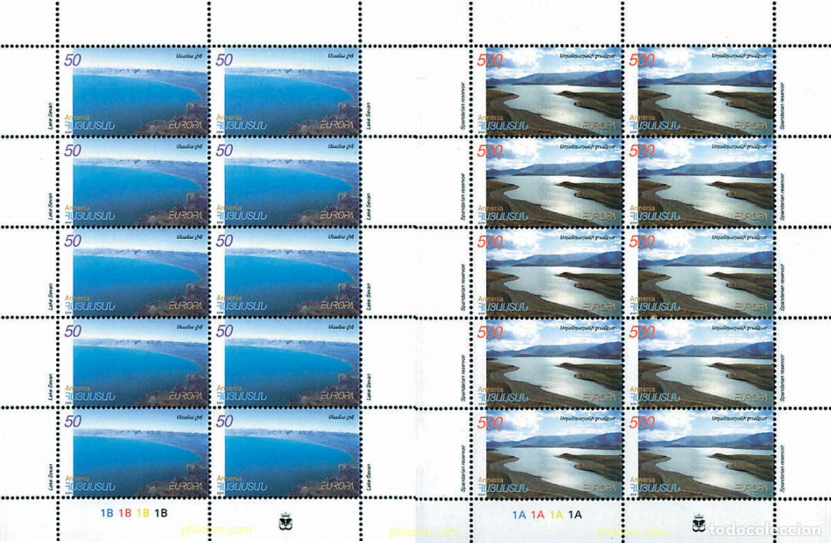 Sellos: 8595 MNH ARMENIA 2001 EUROPA CEPT. CONSTRUCCION EUROPEA
