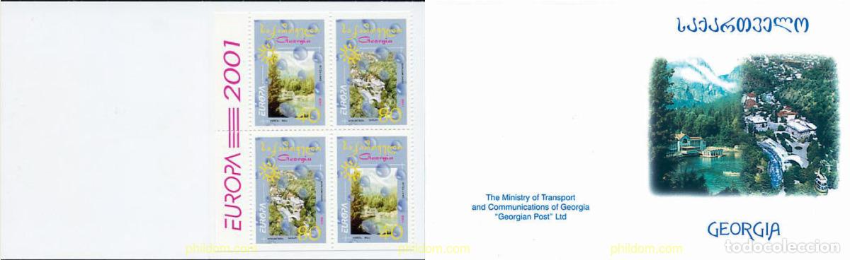 Sellos: 2302 MNH GEORGIA 2001 EUROPA CEPT. EL AGUA, RIQUEZA NATURAL