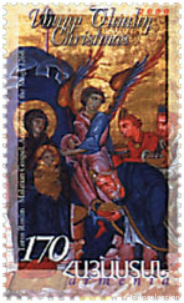 Sellos: 83287 MNH ARMENIA 2000 NAVIDAD
