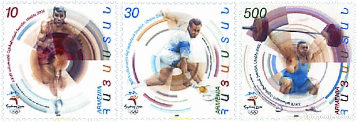 Sellos: 83284 MNH ARMENIA 2000 27 JUEGOS OLIMPICOS VERANO SYDNEY 2000