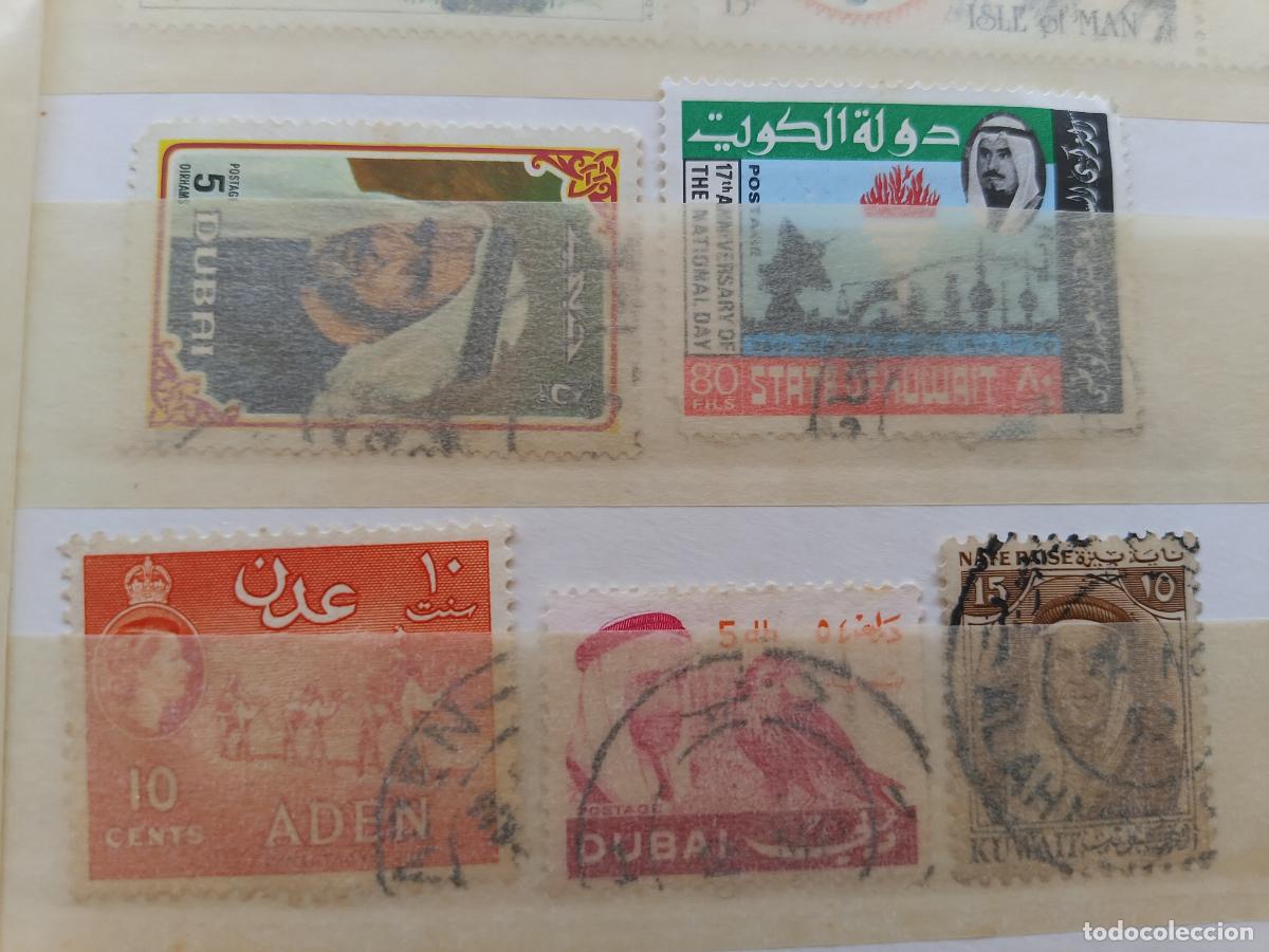 Sellos: Lote de sellos de Dubai, Ad&eacute;n, Kuwait