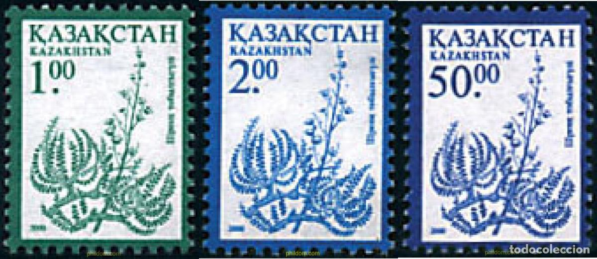 Sellos: 138743 MNH KAZAJSTAN 2000 PROTECCION DE LAS PLANTAS
