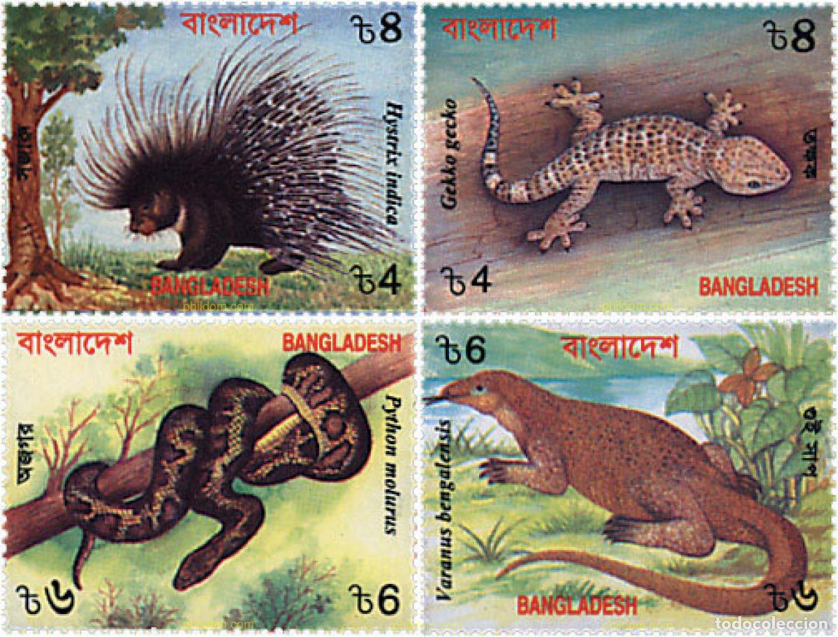 Sellos: 78941 MNH BANGLADESH 2000 FAUNA
