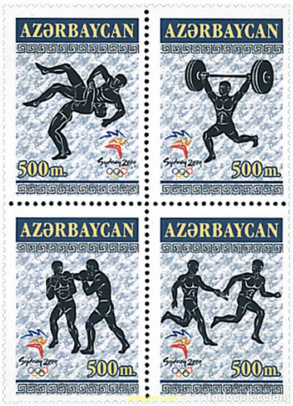 Sellos: 4670 MNH AZERBAIYAN 2000 27 JUEGOS OLIMPICOS VERANO SYDNEY 2000