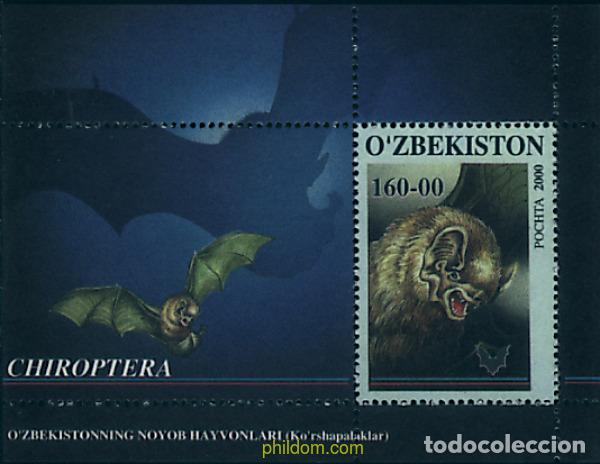 Sellos: 86203 MNH UZBEKISTAN 2001 MURCIELAGOS