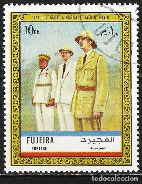 Sellos: Fujeira 1972 - Mi 942 - YT 123E - General De Gaulle