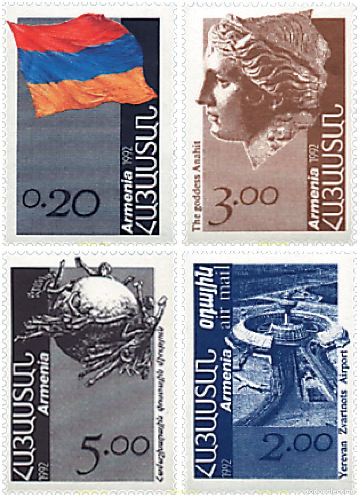 Briefmarken: 119900 MNH ARMENIA 1992 SIMBOLOS Y EMBLEMAS