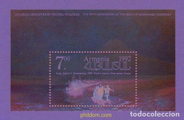 Briefmarken: 121501 MNH ARMENIA 1993 175 ANIVERSARIO DEL NACIMIENTO DE H. AIVAZOSKI