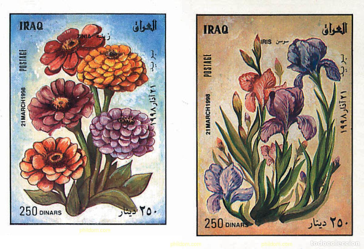 Sellos: 93875 MNH IRAQ 1998 FLORES