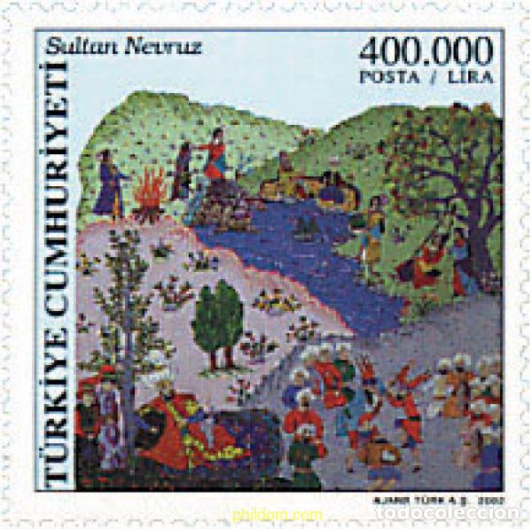 Sellos: 89379 MNH TURQUIA 2002 FESTIVAL DE PRIMAVERA