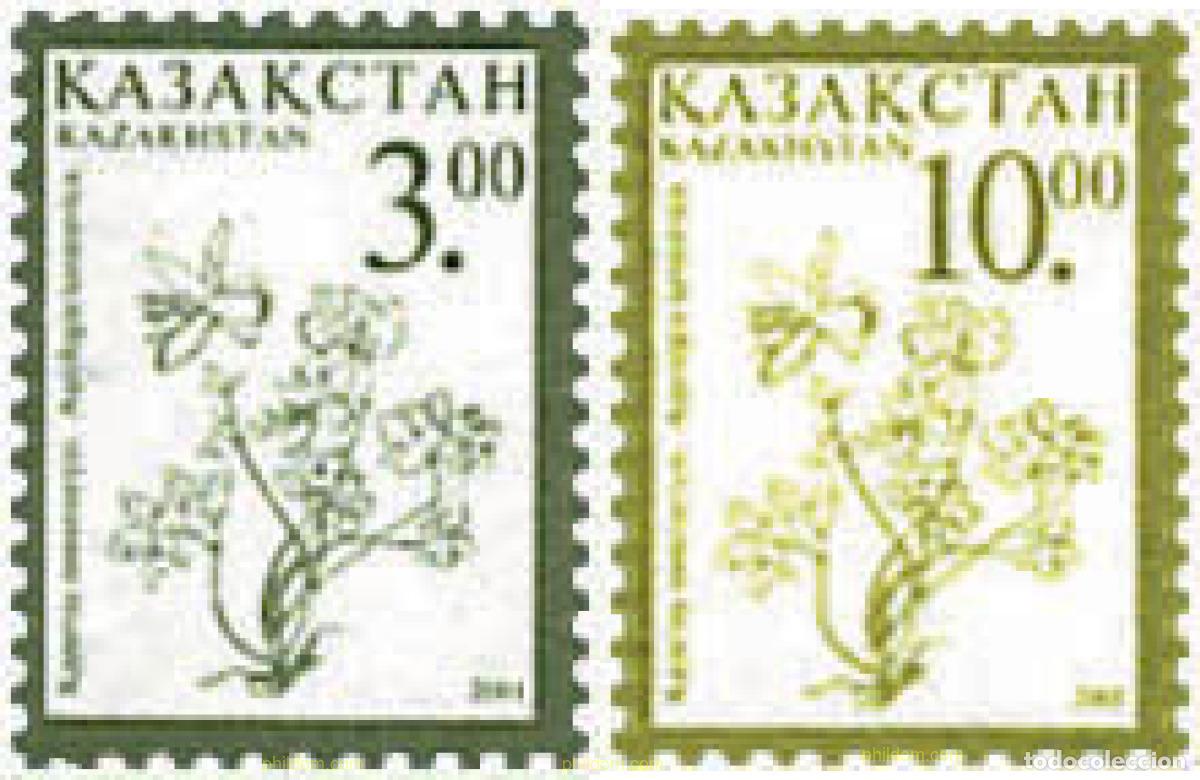 Sellos: 94110 MNH KAZAJSTAN 2001 FLORA