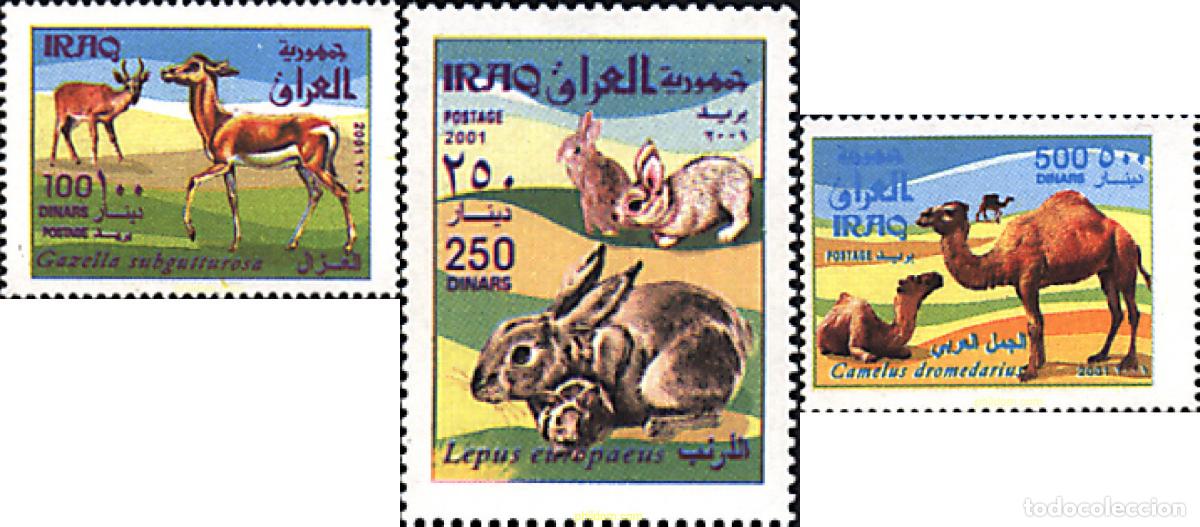 Sellos: 93962 MNH IRAQ 2001 FAUNA