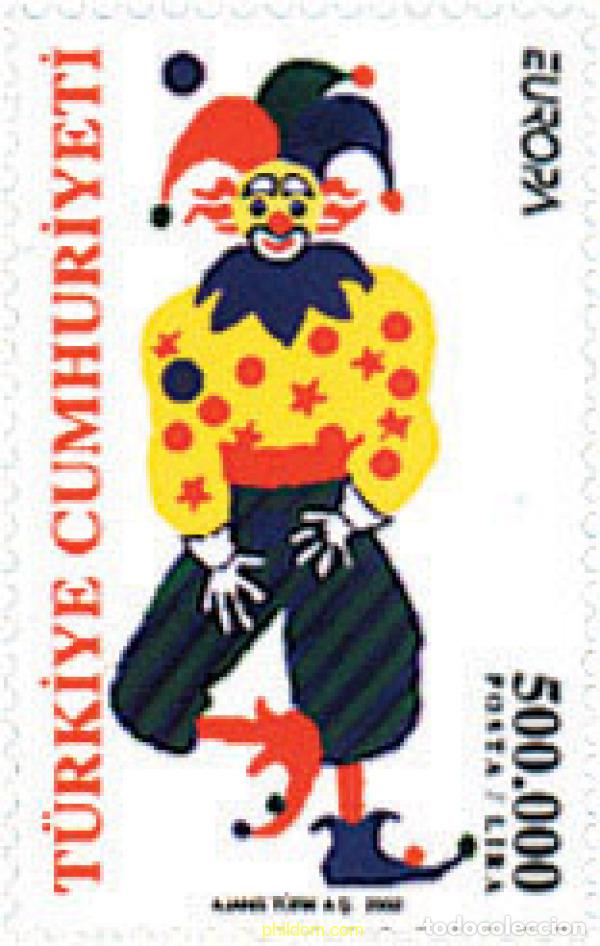 Sellos: 97868 MNH TURQUIA 2002 EUROPA CEPT 2002 - EL CIRCO