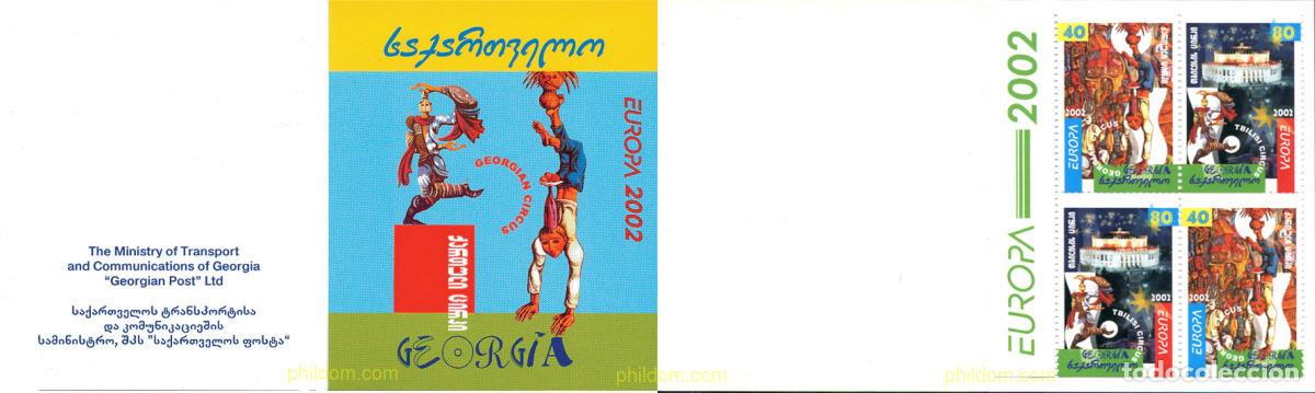 Sellos: 101028 MNH GEORGIA 2002 EUROPA CEPT 2002 - EL CIRCO