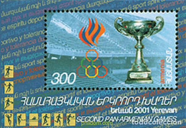 Francobolli: 98589 MNH ARMENIA 2001 2 JUEGOS PANARMENIANOS