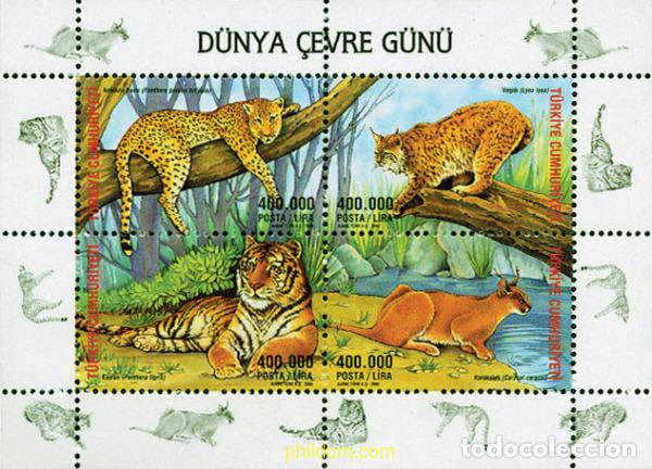 Stamps: 98629 MNH TURQUIA 2002 DIA MUNDIAL DEL MEDIO AMBIENTE