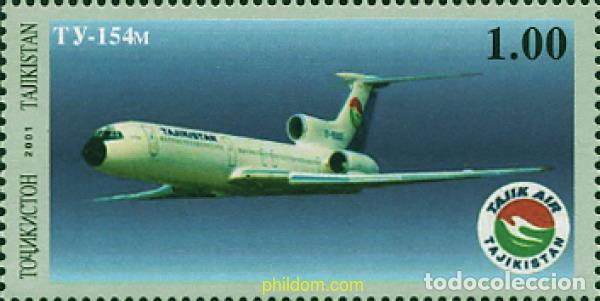 Sellos: 136834 MNH TAYIKISTAN 2001 TRANSPORTES DE TAJIKISTAN