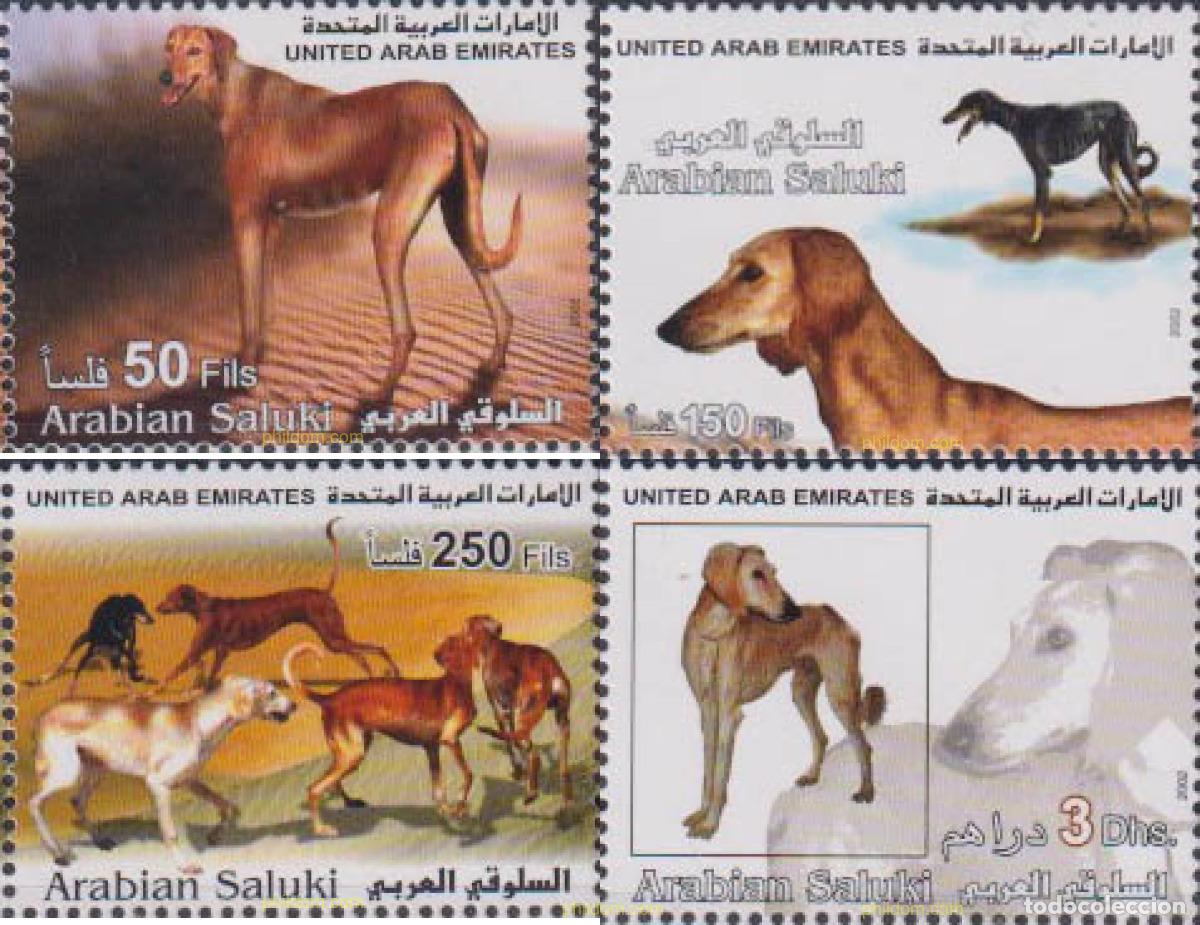 Sellos: 182741 MNH EMIRATOS ARABES UNIDOS 2002 PERROS