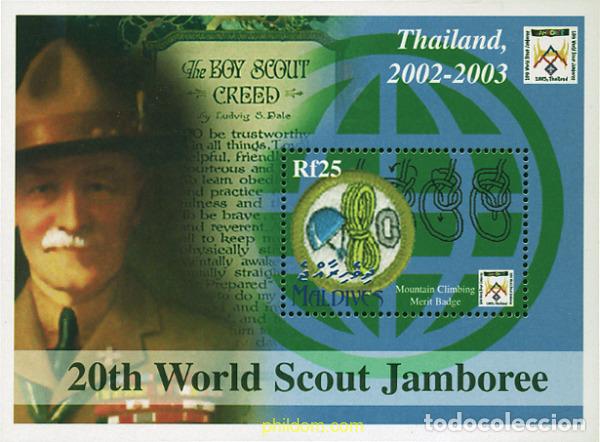 Sellos: 100626 MNH MALDIVAS 2002 20 JAMBOREE EN TAILANDIA