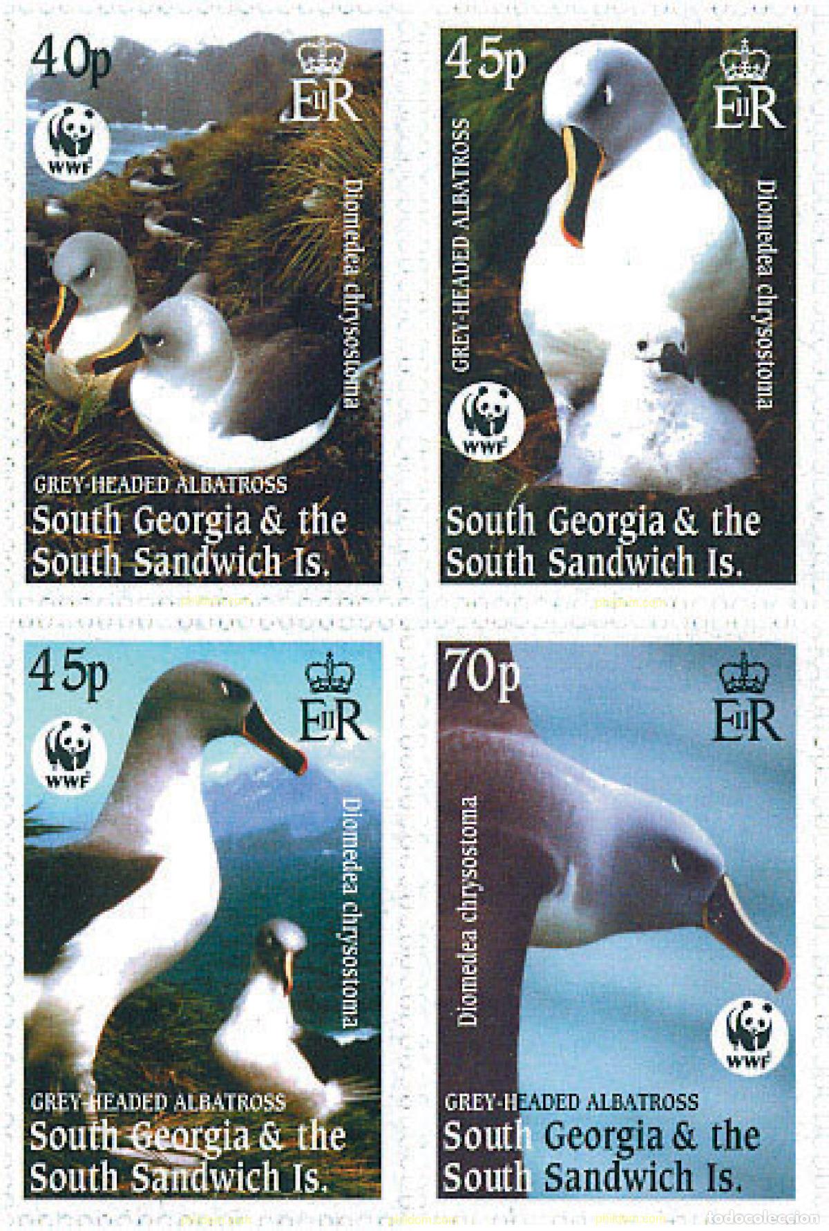 Sellos: 102445 MNH GEORGIA SUR Y SANDWICH SUR 2003 WWF